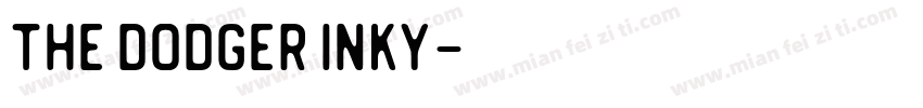 The Dodger Inky字体转换